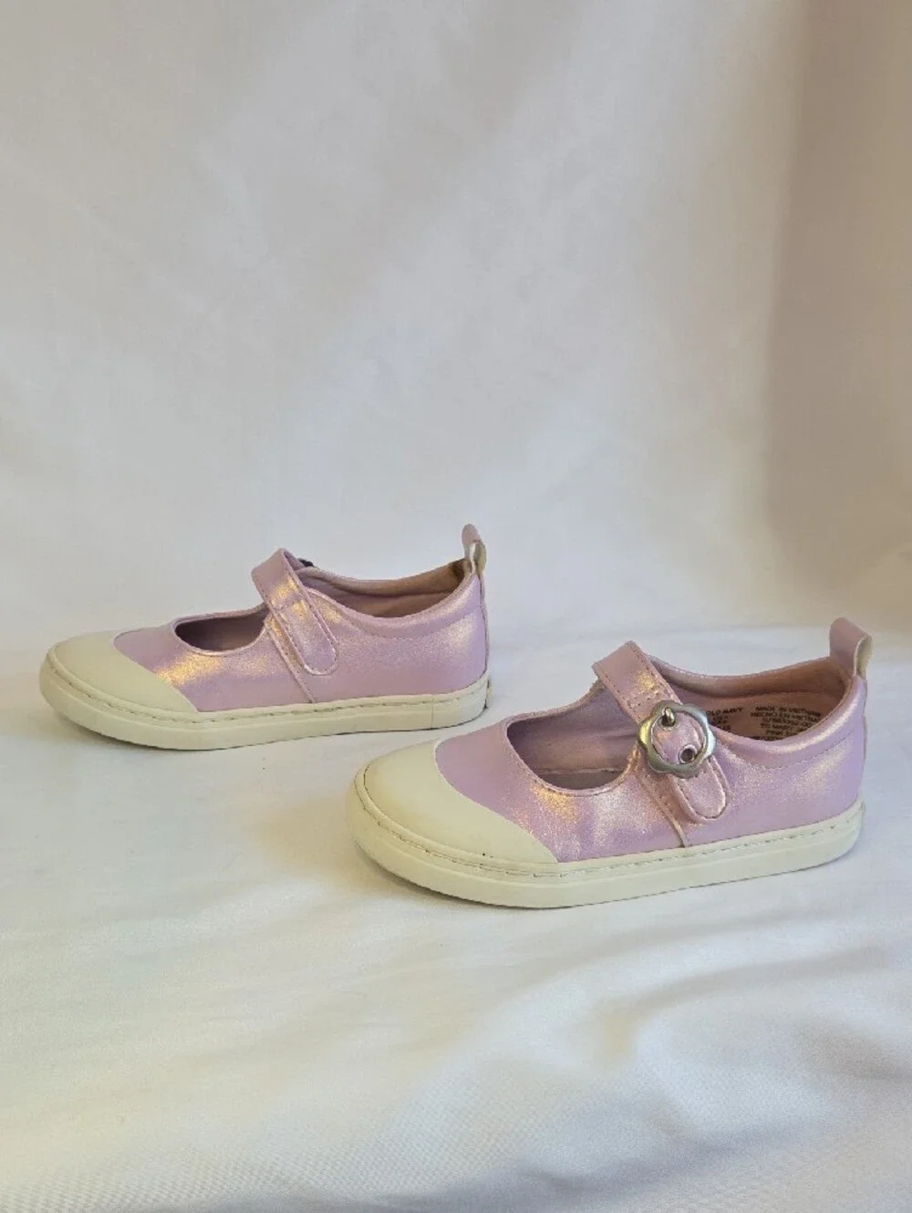 Old Navy Iridescent Lavender Mary Jane Sneakers